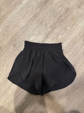 lululemon athletica Black Run/Training Shorts